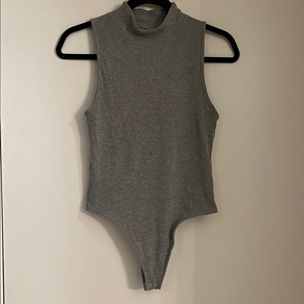 Aerie Gray Sleeveless One Piece